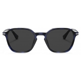 Persol - PO3256S - Blu / Polarized Nero - Occhiali da Sole - Persol Eyewear