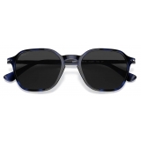 Persol - PO3256S - Blu / Polarized Nero - Occhiali da Sole - Persol Eyewear