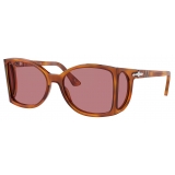 Persol - PO0005 - Terra di Siena / Viola - Occhiali da Sole - Persol Eyewear