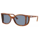 Persol - PO0005 - Terra di Siena / Azzurro - Occhiali da Sole - Persol Eyewear