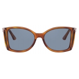 Persol - PO0005 - Terra di Siena / Azzurro - Occhiali da Sole - Persol Eyewear