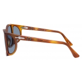 Persol - PO0005 - Terra di Siena / Azzurro - Occhiali da Sole - Persol Eyewear