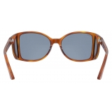 Persol - PO0005 - Terra di Siena / Azzurro - Occhiali da Sole - Persol Eyewear