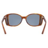 Persol - PO0005 - Terra di Siena / Light Blue - Sunglasses - Persol Eyewear
