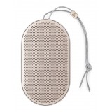 Bang & Olufsen - B&O Play - Beoplay P2 - Sand Stone - Portable Splash and Dust Resistant Bluetooth High Quality Speaker