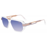 Cazal - Vintage 8045 - Legendary - Crystal Bicolour Gradient Blue - Sunglasses - Cazal Eyewear