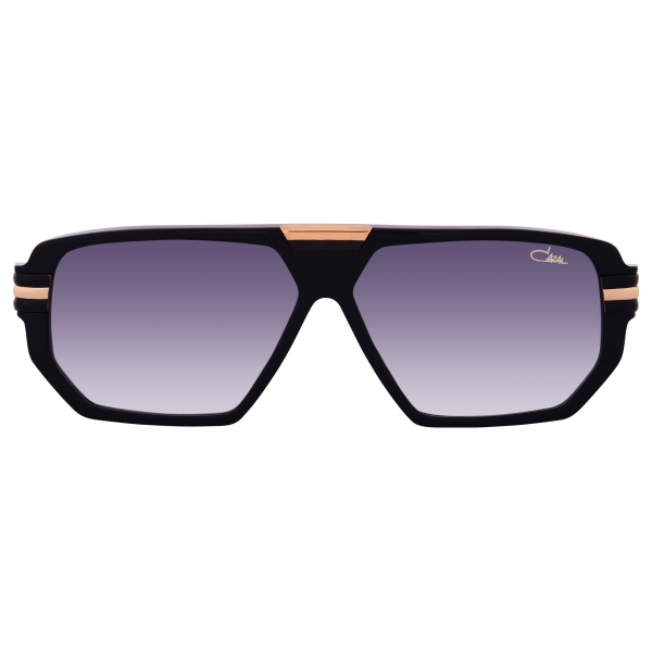 Cazal - Vintage 8045 - Legendary - Black Gold Gradient Grey - Sunglasses - Cazal Eyewear