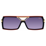 Cazal - Vintage 8509 - Legendary - Rosso Papavero Nero Grigio Sfumato - Occhiali da Sole - Cazal Eyewear