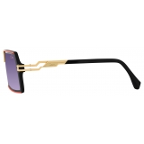 Cazal - Vintage 8509 - Legendary - Rosso Papavero Nero Grigio Sfumato - Occhiali da Sole - Cazal Eyewear