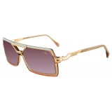 Cazal - Vintage 8509 - Legendary - Marrone Arancione Marrone Sfumato - Occhiali da Sole - Cazal Eyewear