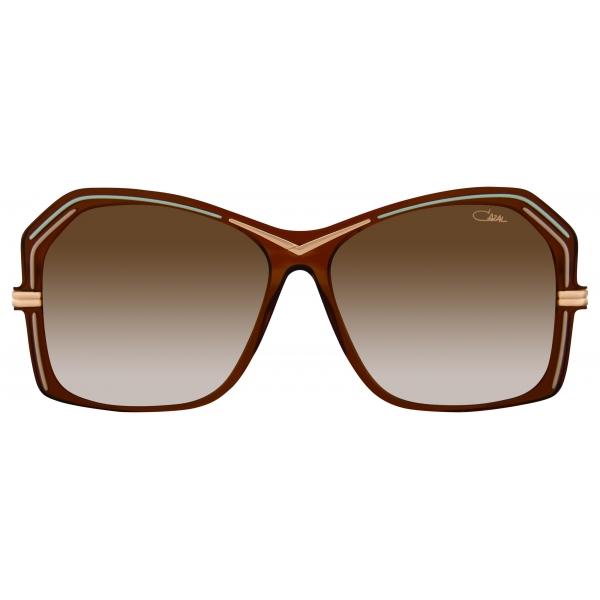 Cazal - Vintage 8510 - Legendary - Brown Turquoise Gradient Brown - Sunglasses - Cazal Eyewear
