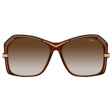 Cazal - Vintage 8510 - Legendary - Brown Turquoise Gradient Brown - Sunglasses - Cazal Eyewear