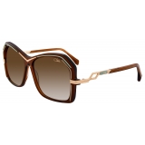 Cazal - Vintage 8510 - Legendary - Brown Turquoise Gradient Brown - Sunglasses - Cazal Eyewear