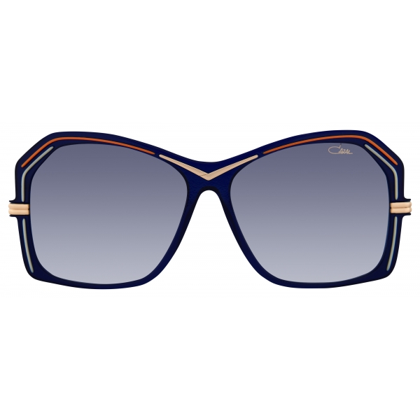 Cazal - Vintage 8510 - Legendary - Blu Notte Terracotta Blu Sfumato - Occhiali da Sole - Cazal Eyewear