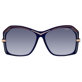 Cazal - Vintage 8510 - Legendary - Blu Notte Terracotta Blu Sfumato - Occhiali da Sole - Cazal Eyewear