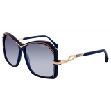 Cazal - Vintage 8510 - Legendary - Blu Notte Terracotta Blu Sfumato - Occhiali da Sole - Cazal Eyewear