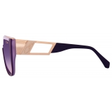 Cazal - Vintage 8511 - Legendary - Aubergine Lavender Gradient Violet - Sunglasses - Cazal Eyewear