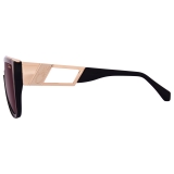 Cazal - Vintage 8511 - Legendary - Nero Oro Grigio Sfumato - Occhiali da Sole - Cazal Eyewear