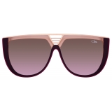 Cazal - Vintage 8511 - Legendary - Bordeaux Oro Rosa Marrone Sfumato - Occhiali da Sole - Cazal Eyewear