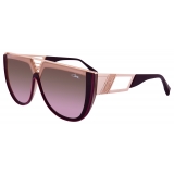 Cazal - Vintage 8511 - Legendary - Bordeaux Oro Rosa Marrone Sfumato - Occhiali da Sole - Cazal Eyewear