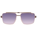 Cazal - Vintage 9106 - Legendary - Black Gold Gradient Grey - Sunglasses - Cazal Eyewear