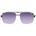 Cazal - Vintage 9106 - Legendary - Gunmetal Night Blue Gradient Grey - Sunglasses - Cazal Eyewear