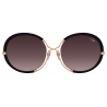 Cazal - Vintage 9503 - Legendary - Black Gold Gradient Grey - Sunglasses - Cazal Eyewear