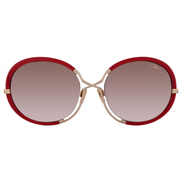 Cazal - Vintage 9503 - Legendary - Poppy Red Gold Gradient Brown - Sunglasses - Cazal Eyewear
