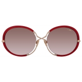 Cazal - Vintage 9503 - Legendary - Rosso Papavero Oro Marrone Sfumato - Occhiali da Sole - Cazal Eyewear