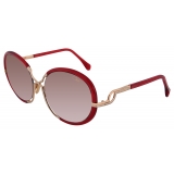 Cazal - Vintage 9503 - Legendary - Poppy Red Gold Gradient Brown - Sunglasses - Cazal Eyewear