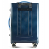 TecknoMonster - Sinossi TecknoMonster - Blue - Aeronautical Carbon Fiber Suitcase - Limited Edition - Luxury