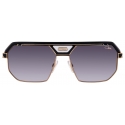 Cazal - Vintage 676 - Legendary - Black Gold Gradient Grey - Sunglasses - Cazal Eyewear