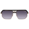 Cazal - Vintage 676 - Legendary - Black Gold Gradient Grey - Sunglasses - Cazal Eyewear