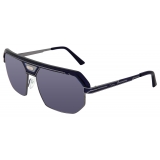 Cazal - Vintage 676 - Legendary - Blu Notte Canna di Fucile Blu Sfumato - Occhiali da Sole - Cazal Eyewear