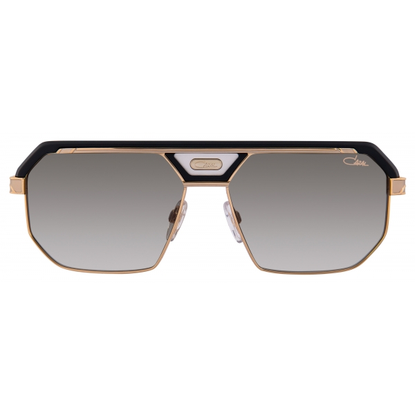 Cazal - Vintage 676 - Legendary - Black Gold Mat Gradient Green - Sunglasses - Cazal Eyewear