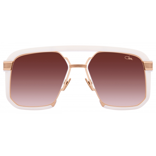 Cazal - Vintage 682 - Legendary - Milky White Gold Gradient Brown - Sunglasses - Cazal Eyewear