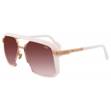 Cazal - Vintage 682 - Legendary - Bianco Latte Oro Marrone Sfumato - Occhiali da Sole - Cazal Eyewear