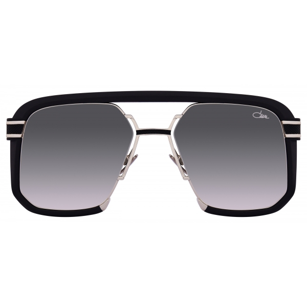 Cazal - Vintage 682 - Legendary - Black Silver Gradient Green - Sunglasses - Cazal Eyewear
