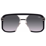 Cazal - Vintage 682 - Legendary - Black Silver Gradient Green - Sunglasses - Cazal Eyewear