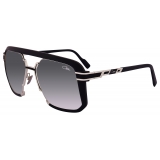 Cazal - Vintage 682 - Legendary - Black Silver Gradient Green - Sunglasses - Cazal Eyewear