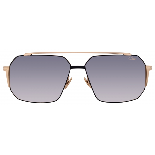 Cazal - Vintage 755 - Legendary - Black Gold Gradient Grey - Sunglasses - Cazal Eyewear