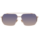 Cazal - Vintage 755 - Legendary - Gold Gradient Blue - Sunglasses - Cazal Eyewear