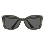 Persol - PO0005 - Grey Smoke / Dark Grey - Sunglasses - Persol Eyewear