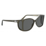 Persol - PO0005 - Grey Smoke / Dark Grey - Sunglasses - Persol Eyewear