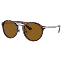 Persol - PO3264S - Havana/Gunmetal / Brown - Sunglasses - Persol Eyewear