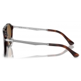 Persol - PO3264S - Havana/Gunmetal / Brown - Sunglasses - Persol Eyewear