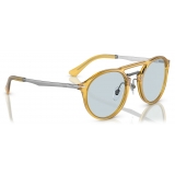 Persol - PO3264S - Honey / Clear Blue - Sunglasses - Persol Eyewear