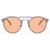 Persol - PO3264S - Transparent Grey / Light Pink - Sunglasses - Persol Eyewear