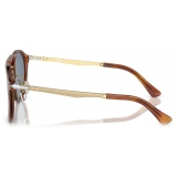 Persol - PO3264S - Terra di Siena / Light Blue - Sunglasses - Persol Eyewear