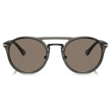 Persol - PO3264S - Opal Smoke / Grey - Sunglasses - Persol Eyewear